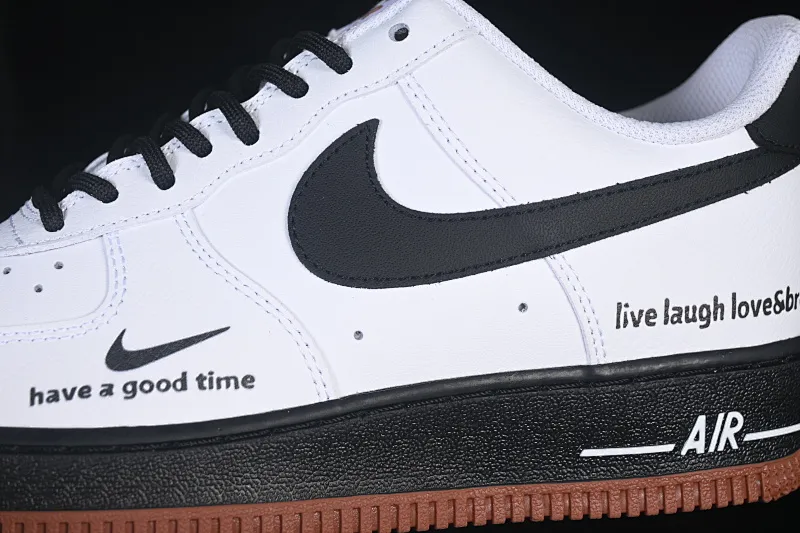All categories Nk Air Force 1 Air Force series Nk Air Force 1 Low Air Force low-top Nike Air Force 1'07 Low Two-dimensional theme Classic black and white contrast Air Force 1 low-top casual sneakers ZH0316-161